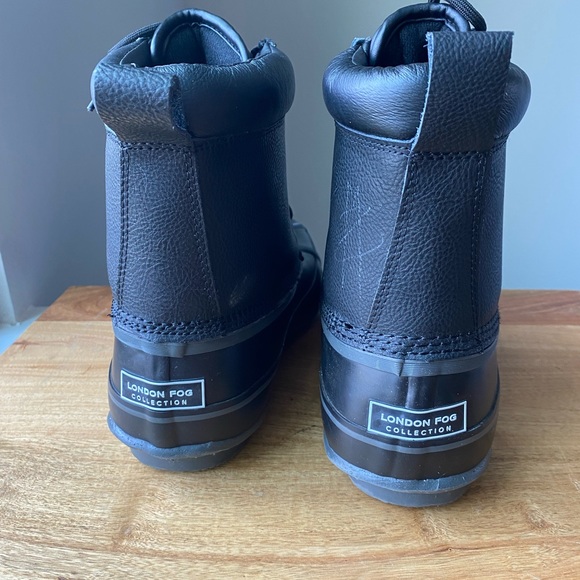 London Fog Collection Mens Ashford Water Resistant And Insulated Duck Boot 9 - Picture 3 of 8